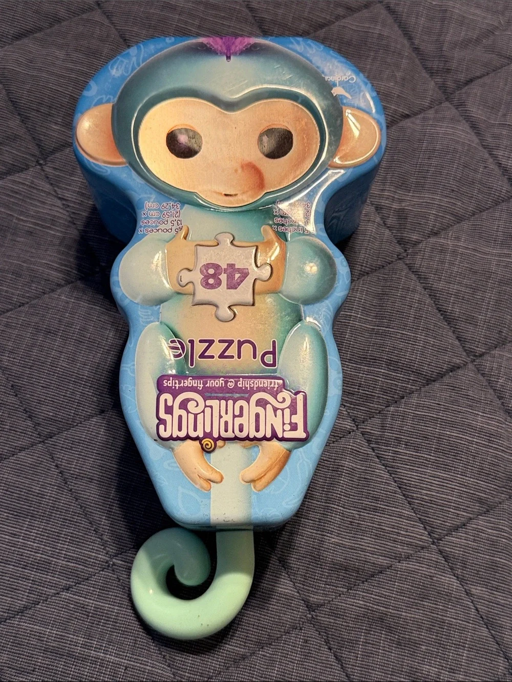 48-Piece Monkey Puzzle - Blue/Teal